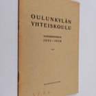Oulunkylän yhteiskoulu vuosikertomus 1933-1934 - pikkukuva 1