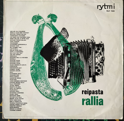 REIPASTA RALLIA-HELISMAA LOUHIVUORI KUUSELA-LP,RYTMI RILP 70