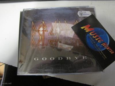 DEF LEPPARD - GOODBYE PROMO CD SINGLE UK