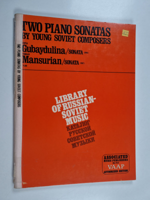Two piano sonatas by young Soviet composers