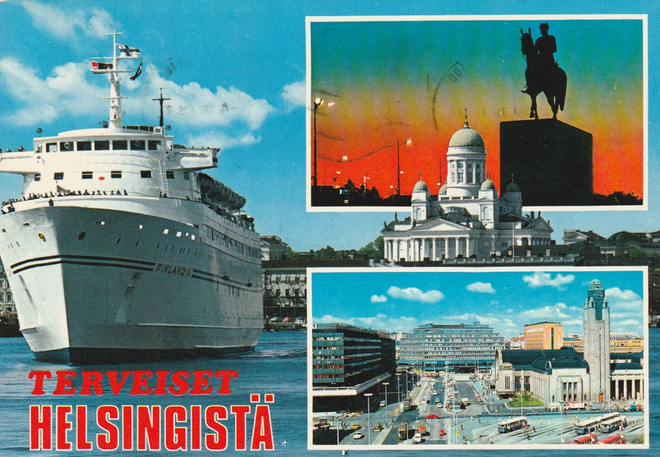 LAIVAKORTTI - M/S FINLANDIA - 3