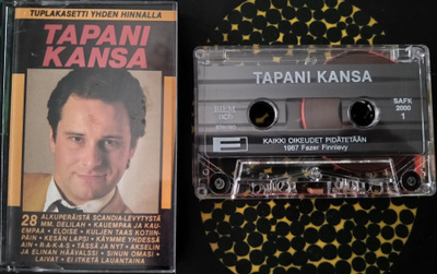 TAPANI KANSA-28 ALKUPERÄISTÄ-Kasetti, SAFK 2000,v.1987,Fazer