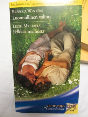 Harlequin Romantiikka tupla  27/2007 Winters & Michaels