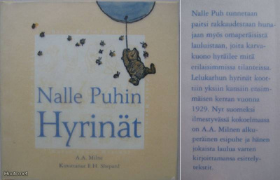 A.A. Milne: Nalle Puhin Hyrinät