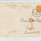Postileima, II As, Vanha kortti leimattu 16.8.1932, LUE - pikkukuva 1