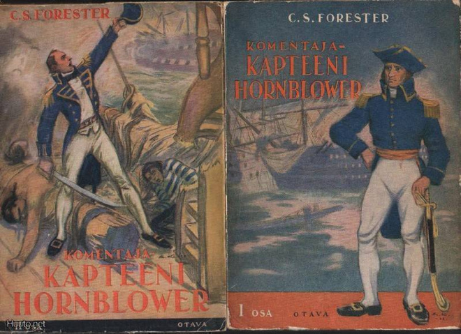 Forester, C. S.: Komentajakapteeni Hornblower 1-2, nid., K3