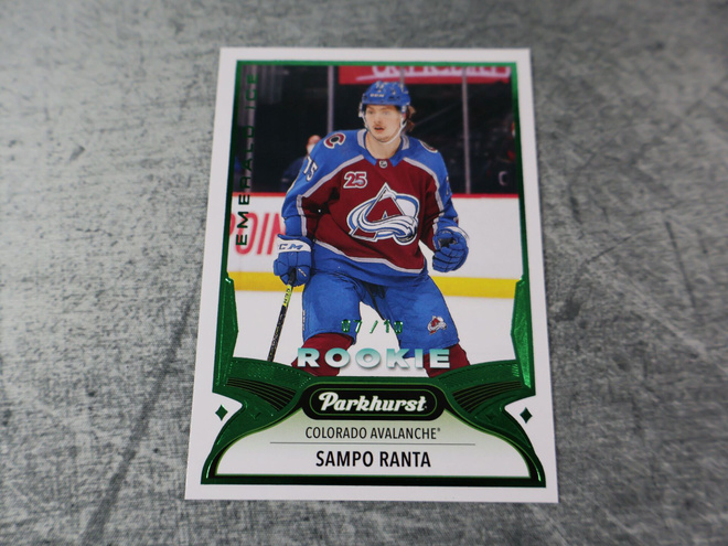 Sampo Ranta 2021-22 Parkhurst Emerald Ice /10