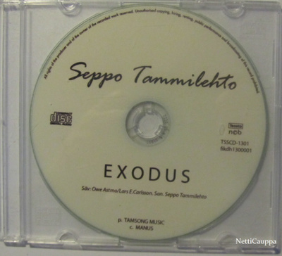 Seppo Tammilehto • Exodus CDr-Single