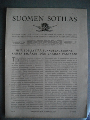 Suomen Sotilas Nro 3/1925 (15.3)
