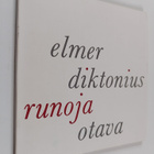 Elmer Diktonius : Runoja - pikkukuva 1
