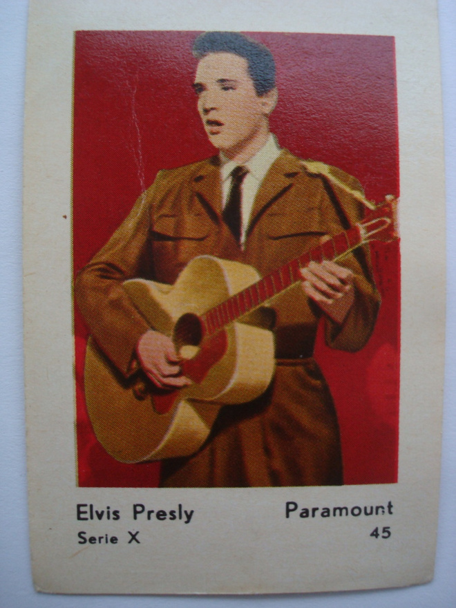 Purkkakuvat Hellas: Serie X 45, ELVIS PRESLY