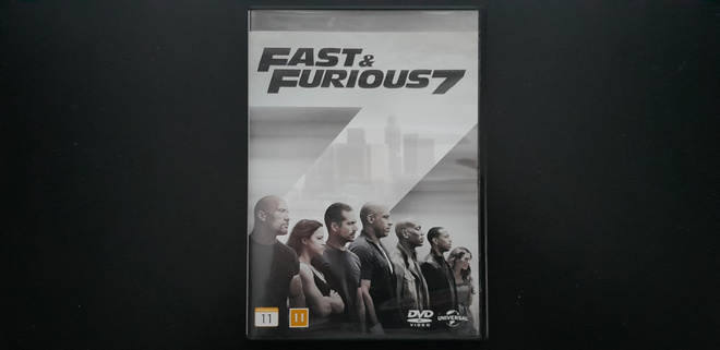 DVD: Fast & Furious 7 (Vin Diesel, Paul Walker 2014)