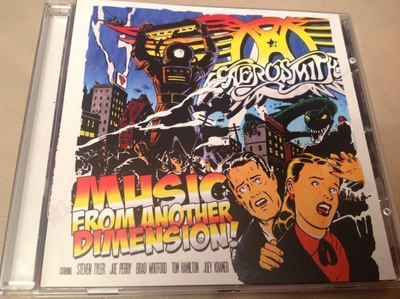 AEROSMITH / MUSIC FROM ANOTHER DIMENSION! cd.