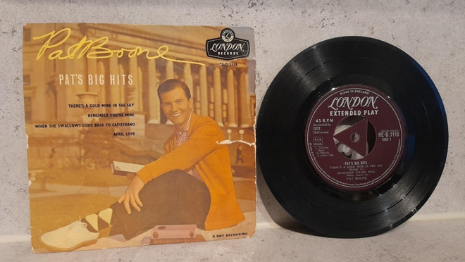 PAT BOONE Pat's big hits RE-D 1118 1957 Englanti