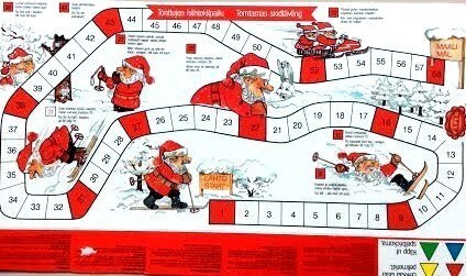 Tonttujen hiihtokilpailu Tomtarnas skidtävling