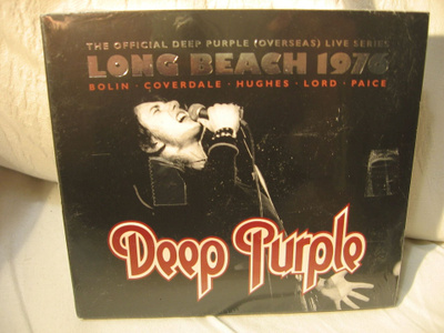 Deep Purple: Live In Long Beach 1976 (uusi/avaamaton) 2-CD.