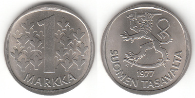 1 mk 1977 UNC