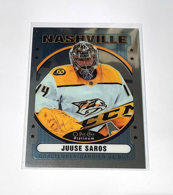 2021-22 OPC Platinum Retro #R-28 Juuse Saros