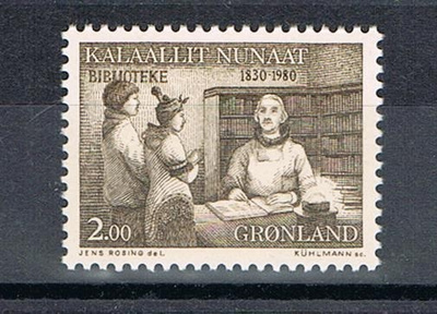 Grönlanti 1980 - Kirjasto 150 v.  ++