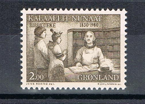 Grönlanti 1980 - Kirjasto 150 v.  ++