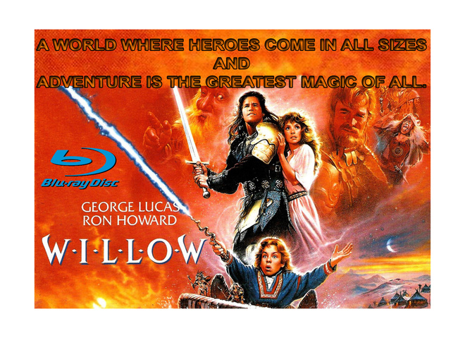 NEW WILLOW BLU-RAY (1988) FREE SHIPPING