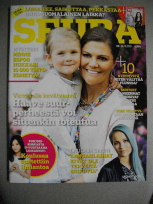 Seura lehti Nro 39/2015 (14.3)
