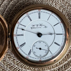 W.C. Peau Chamois / Hampden Watch taskukello. - pikkukuva 1