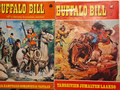 6kpl Buffalo Bill lehdet