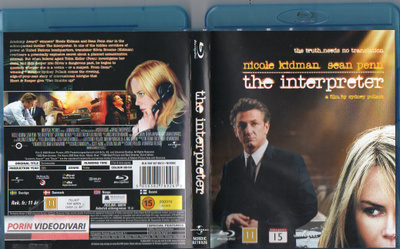 tulkki (8 705) k -FI- BLU-RAY nordic, nicole kidman 2005