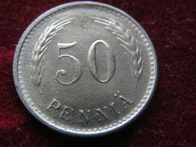 50 penniä 1944