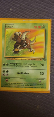 Pinsir #25 Jungle Set Rare card