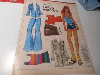 APU paperinukke# Tarja Markus