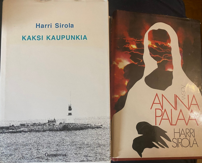 Harri Sirola x 2: Kaksi kaupunkia ja Anna palaa
