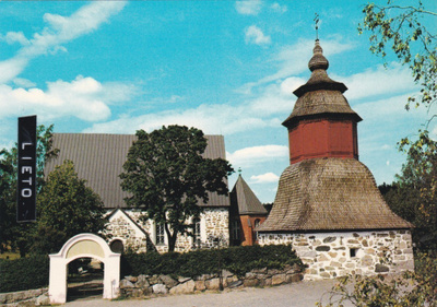 KIRKKOKORTTI - LIEDON KIRKKO