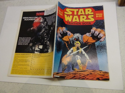 STAR WARS, TÄHTIEN SOTA,  1986 No 5 + JULISTE