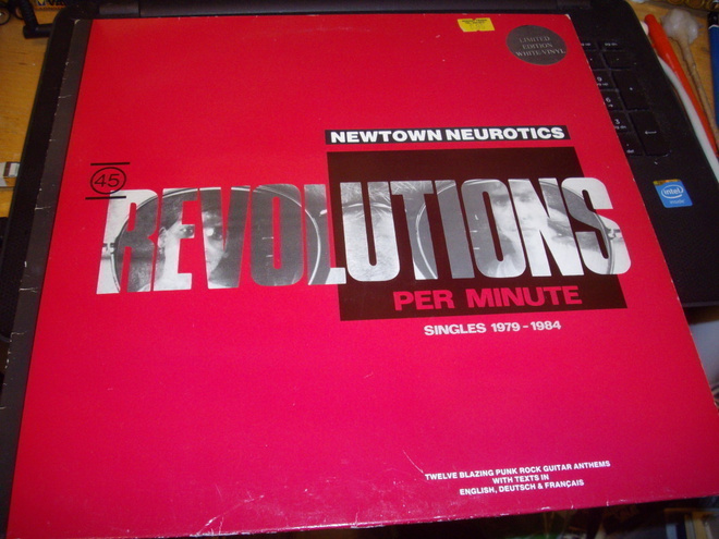 LP : Newtown Neurotics : SINGLES 1979-1984 ( White vinyl )