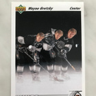 1991-92 Upper Deck Wayne Gretzky #437 - pikkukuva 1