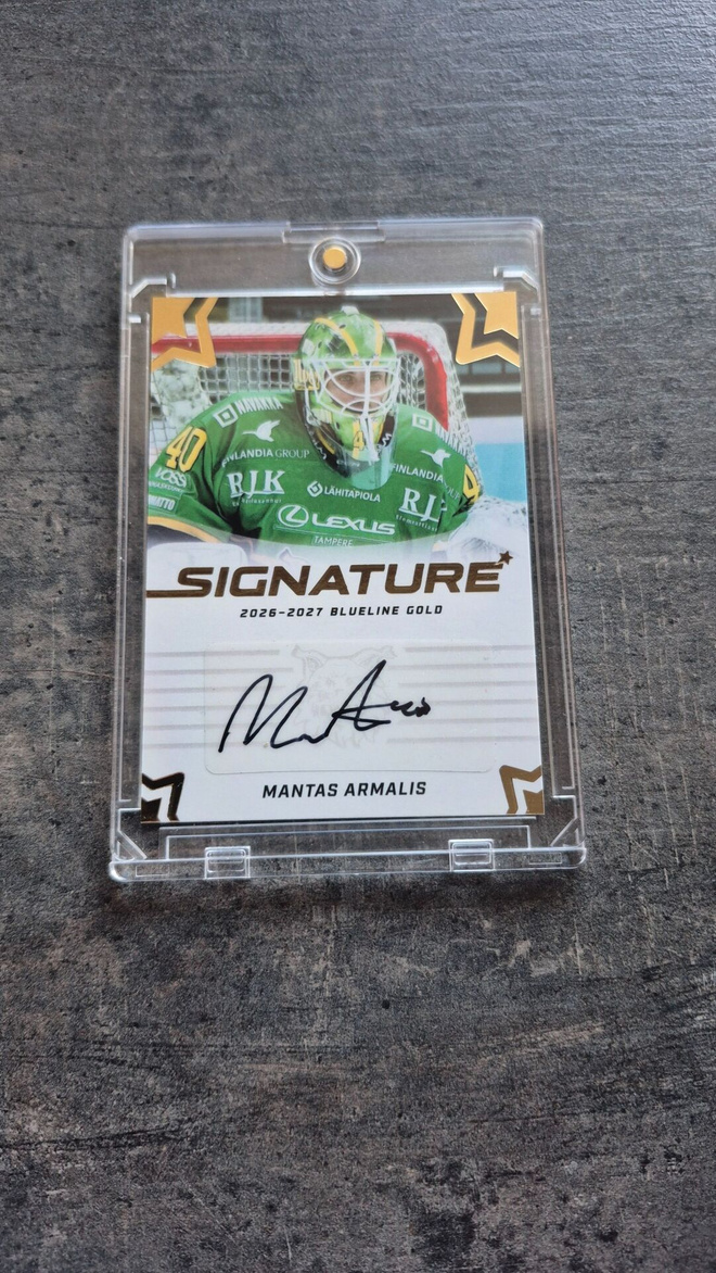 2026 2027 Blueline Gold Signature Mantas Armalis 12/40