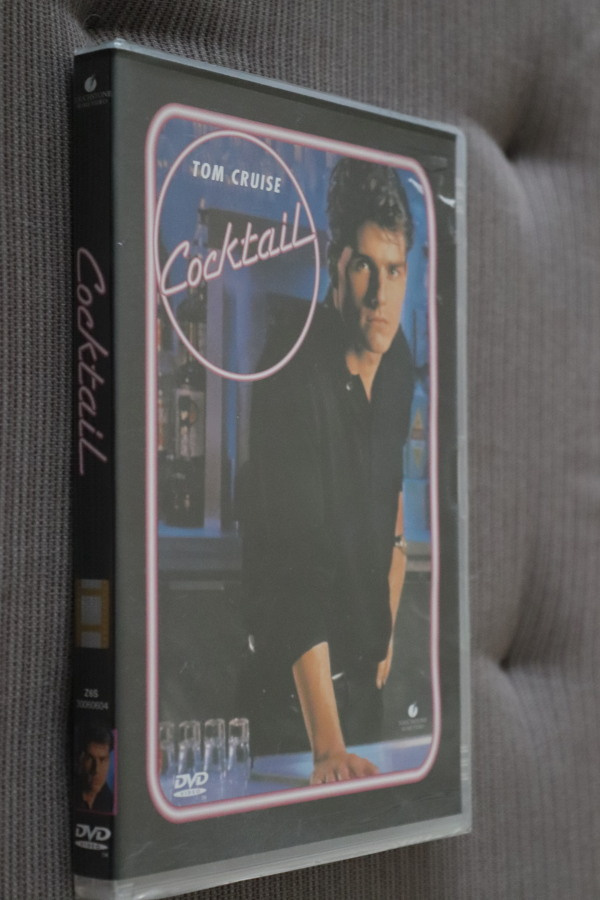 DVD Cocktail ( 1988 Tom Cruise uusi )