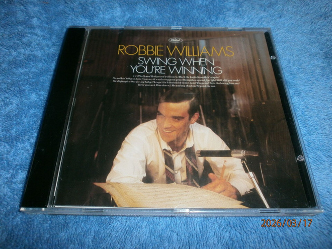 ROBBIE WILLIAMS - SWING WHEN YOURE WINNING   -   CD