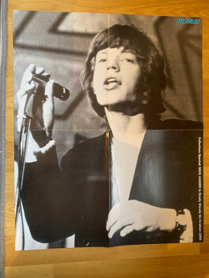 Mick Jagger juliste ja tarra