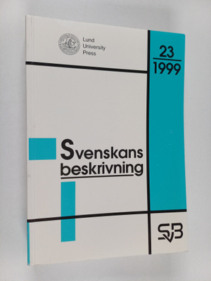 Svenskans beskrivning 23 : förhandlingar vid Tjugoförsta ...