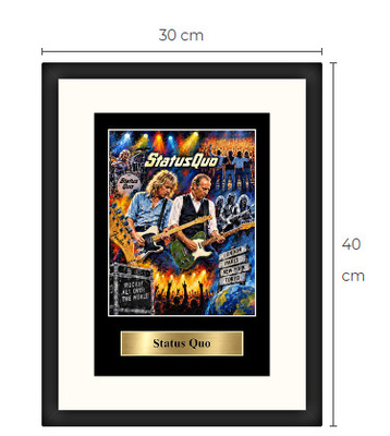 Uusi Status Quo art print Limited Edition