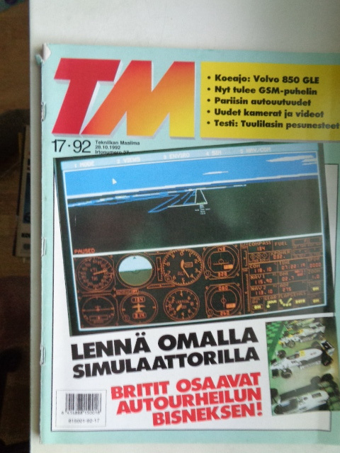 Tekniikan Maailma Nro 17/1992 (10.7)