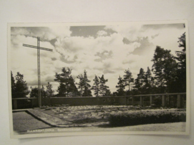 VANHA Postikortti Hämeenlinna 1950-l Alkup.Mallikappale