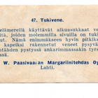 PAASIVAARAN MARGARIINITEHDAS n:o 47 TUKIVENE - pikkukuva 2