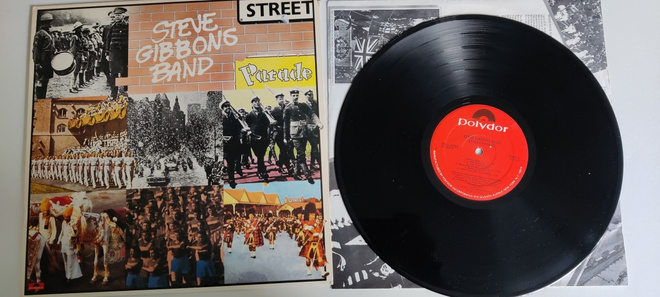 Steve Gibbons Band - Street Parade vinyyli lp