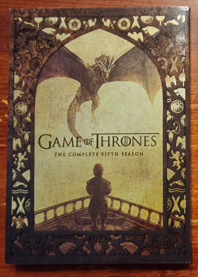 GAME of THRONES - kausi 5 - dvd boxi