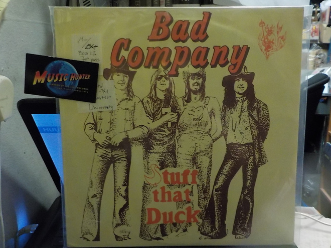 BAD COMPANY - STUFF THAT DUCK M-/EX+ 70 PRESS LP