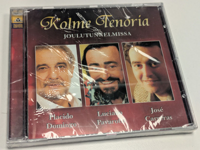 Kolme Tenoria Joulutunnelmissa (CD) UUSI!! Pavarotti Domingo
